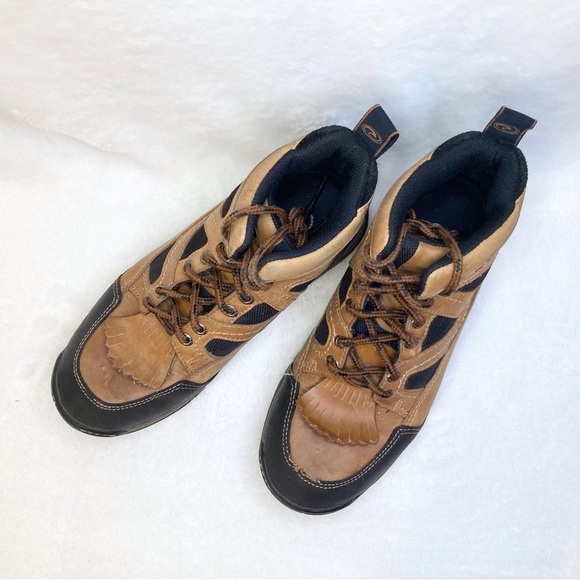 Roper Brown Lace-Up Western Boots Women’s Size 5 Youth Kids Girls Boys Size 3.5 - Picture 5 of 16